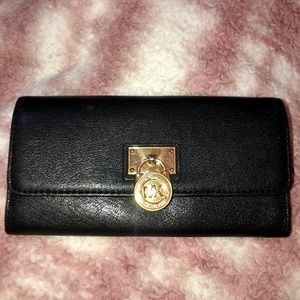 Michael Kors Tri-Fold Leather Wallet